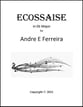 Ecossaise in Eb Major piano sheet music cover